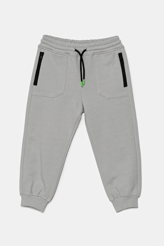 

Детские хлопковые спортивные брюки United Colors Of Benetton, серый