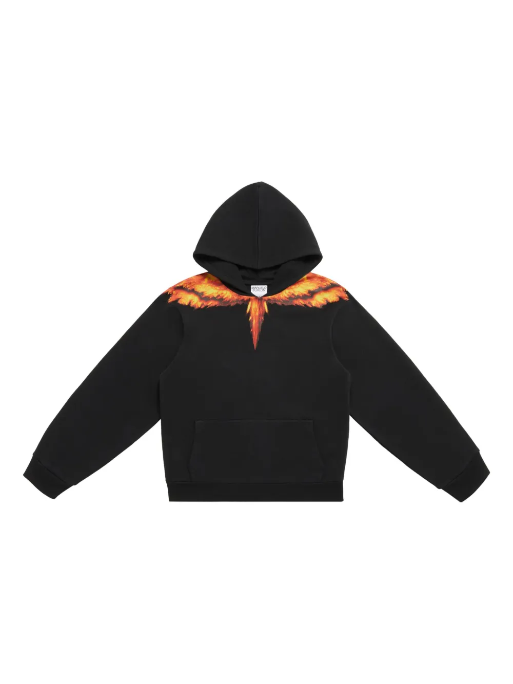 

Худи Colordust Wings Marcelo Burlon County Of Milan Kids, черный