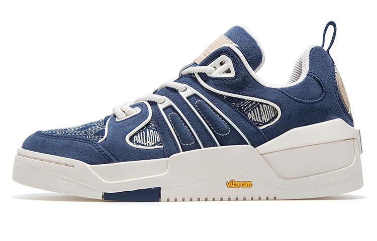 

Кроссовки palladium Pallaslam Lifestyle Shoes Men Low-top Blue/white, синий/белый
