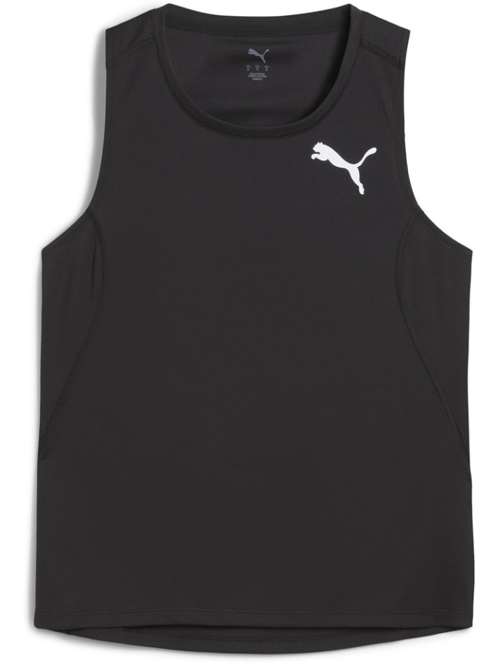 

Спортивная футболка "W CROSS THE LINE SingleT 3.0" черного цвета Puma