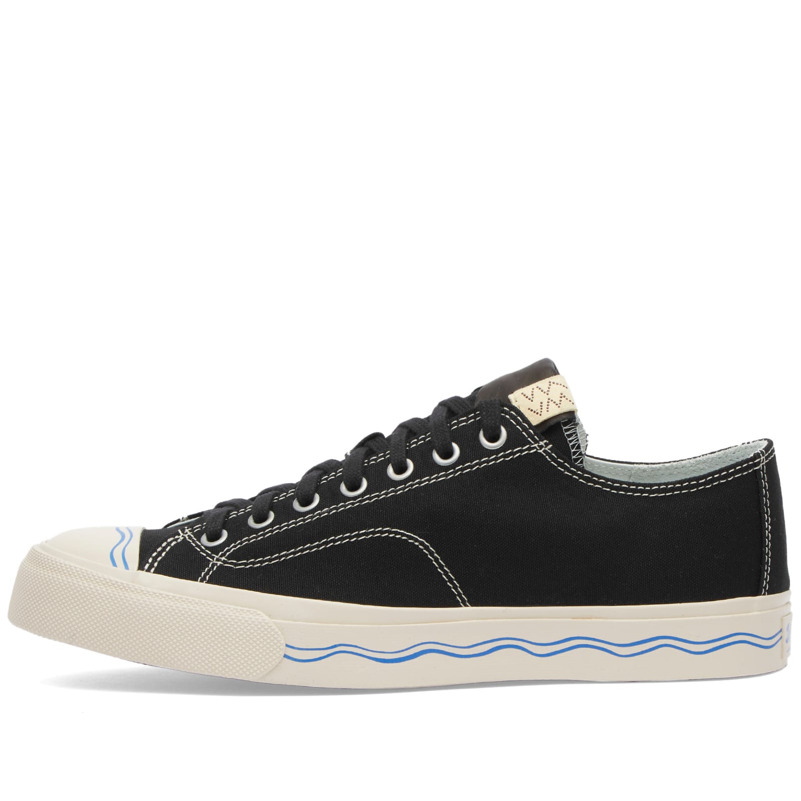 

Кроссовки Visvim Seeger Low Canvas Sneakers, черный