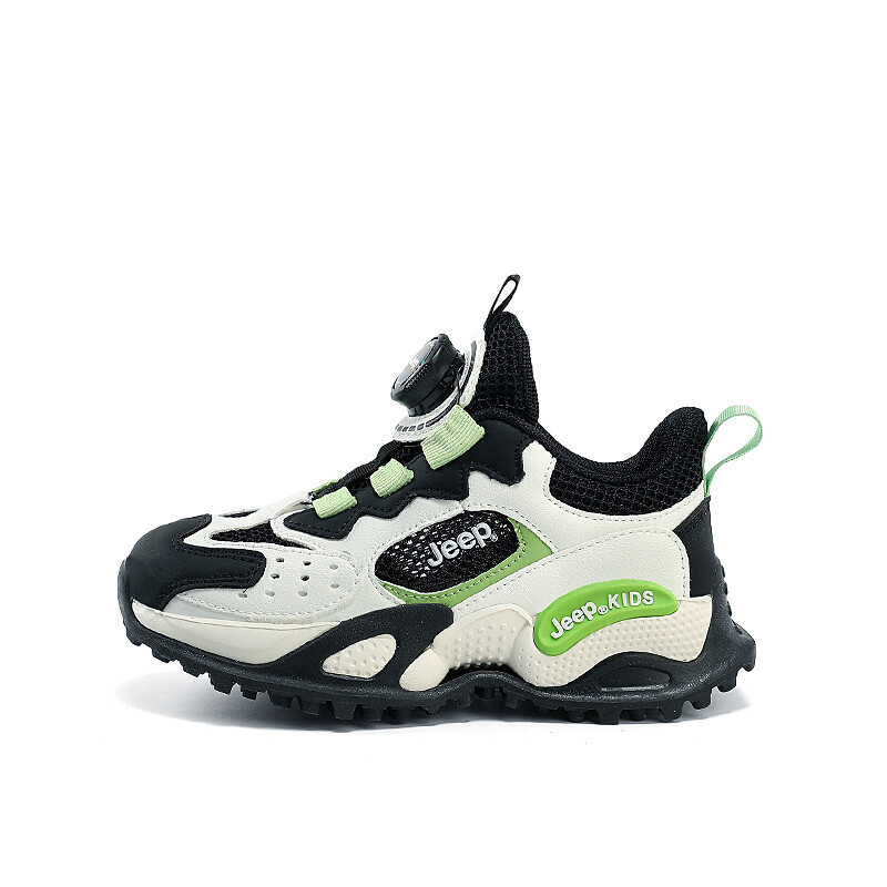 

Детские кроссовки Kids Low-top Зеленые/Черные/Белые Jeep, зеленый