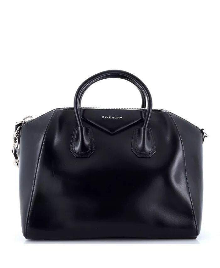 

Средняя сумка Antigona из глянцевой кожи Pre-Owned Givenchy, черный