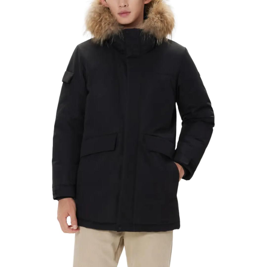 

KOLON SPORT Мужская походная пуховая куртка, Black BK