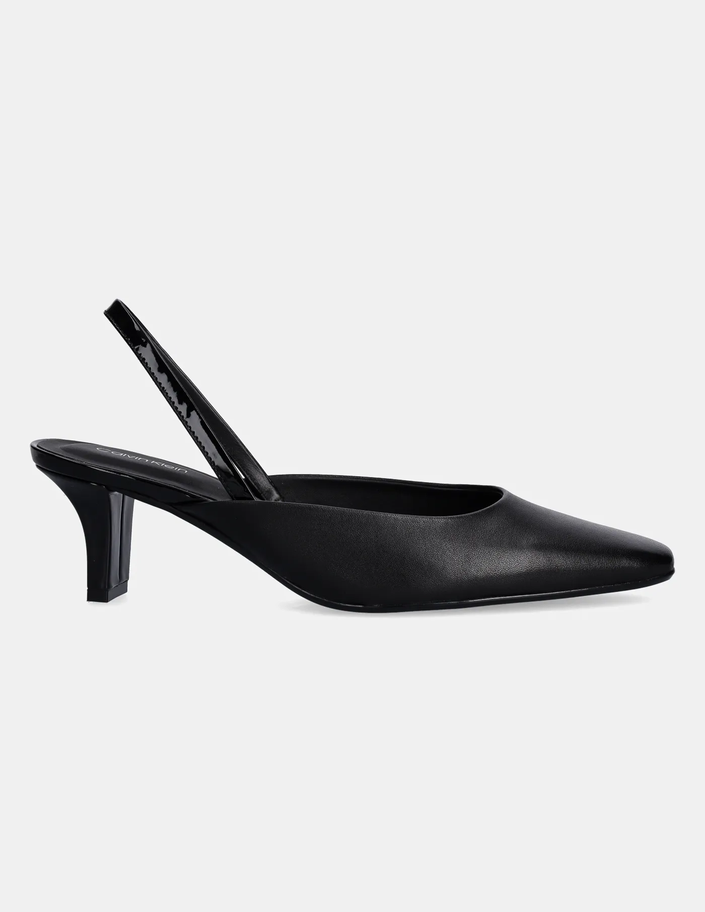 Туфли HEEL SLING PUMP 50 - LTH Calvin Klein, черный — фото 3