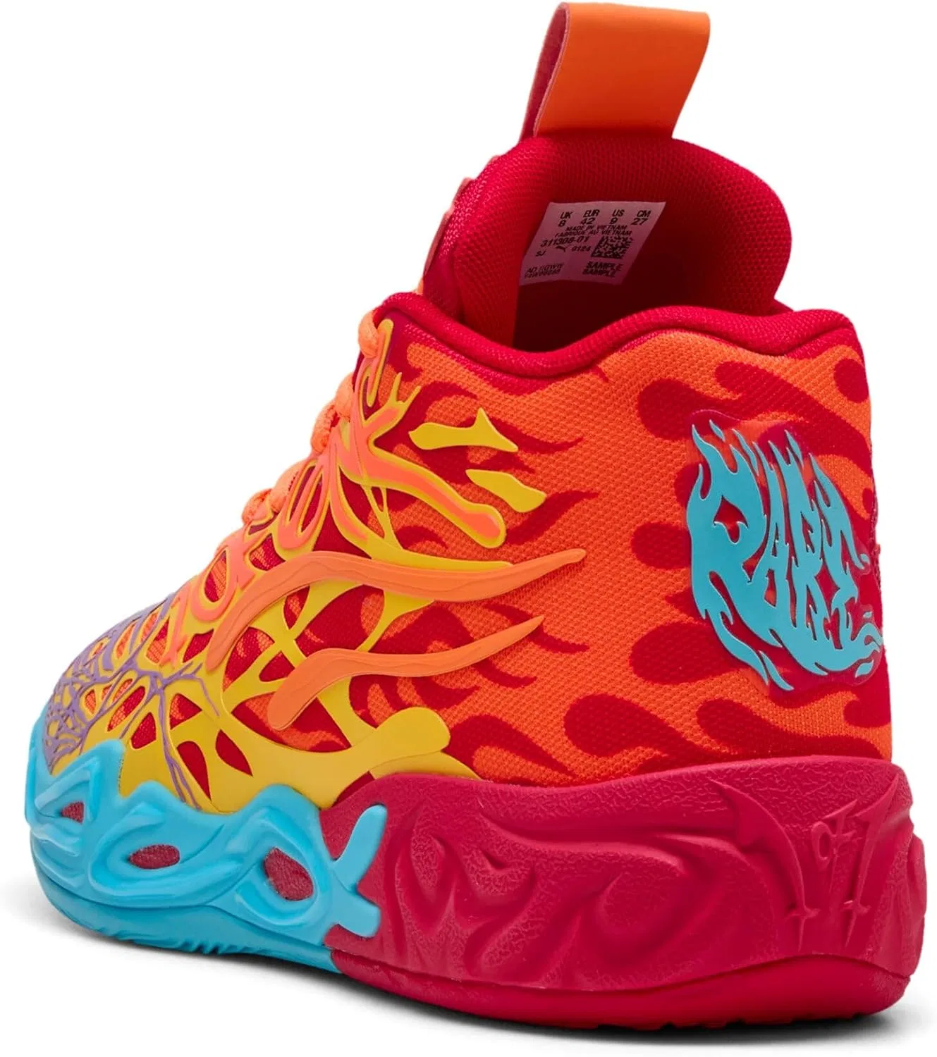 Кроссовки PUMA Mb.04 Phoenix Unisex, Red — фото 4