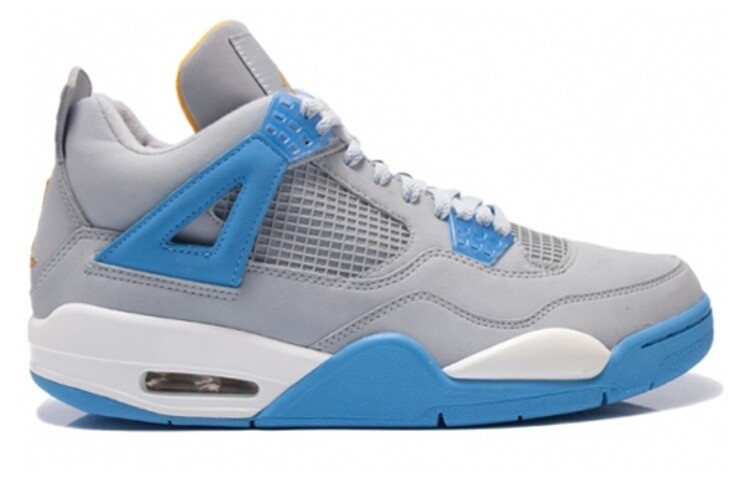 Кроссовки Jordan 4 Retro LS Mist Blue — фото 2