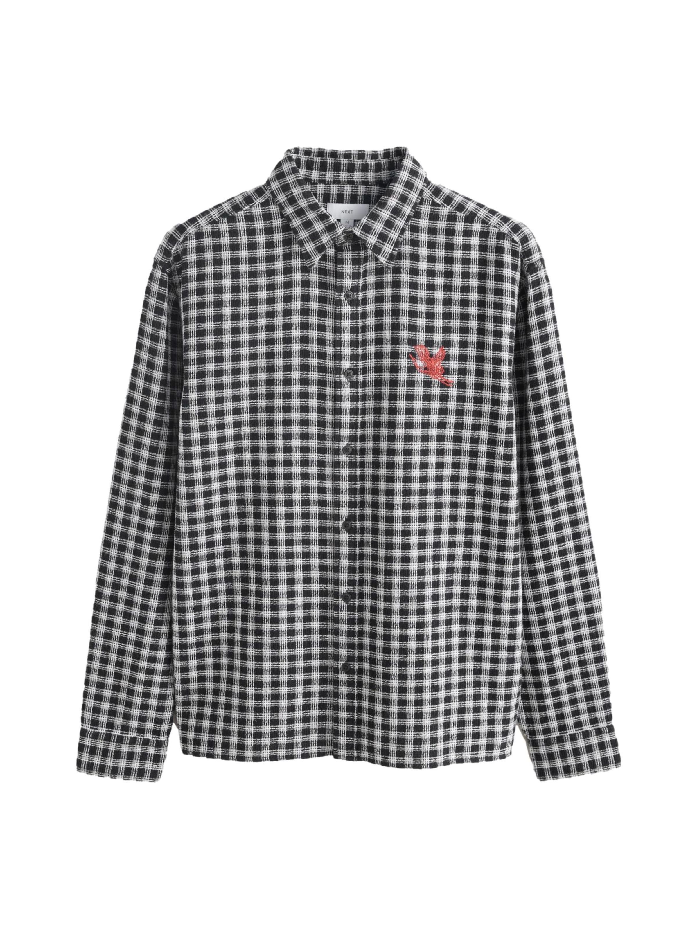 Next Рубашка на пуговицах Regular fit в цвете Night Blue