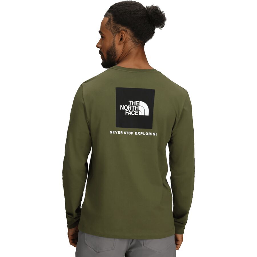 

Футболка The North Face Evolution Box NSE Long-Sleeve The North Face, Woodland Green, Зеленый, Футболка The North Face Evolution Box NSE Long-Sleeve The North Face, Woodland Green