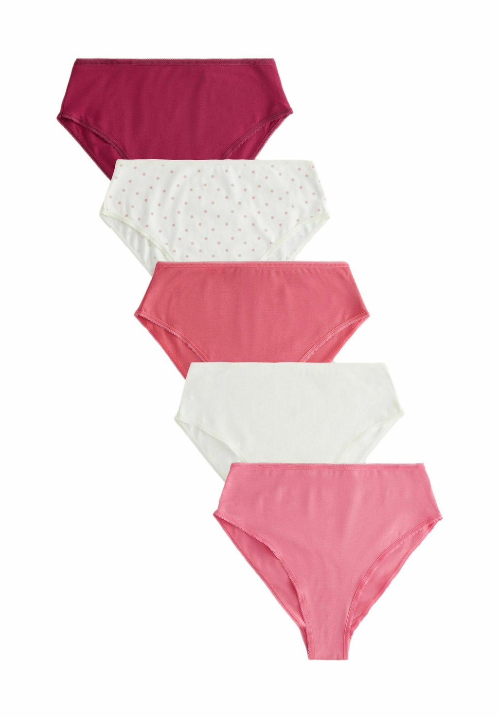 

Трусы HIGH RISE HIGH LEG FIT - RICH 5 PACK Next, красный