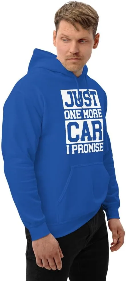 Толстовка Unisex Just One More Car I Promise Mechanic Car Lover, классная смешная футболка для автолюбителей, байкеров или автолюбителя Generic, Royal — фото 4