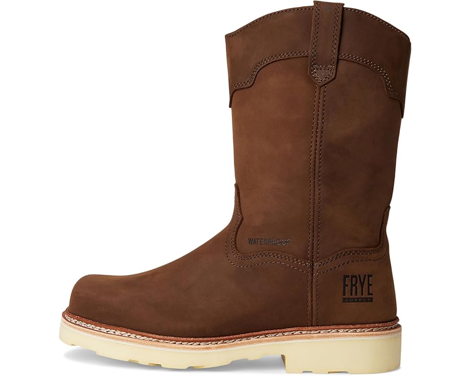 Ботинки Frye The Safety-Crafted Wellington Work Boots, цвет Dark Brown — фото 4