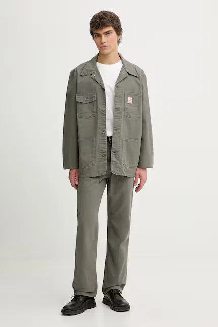 Джинсы свободные 568 STRT x WORKWEAR Levi's, зеленый — фото 2