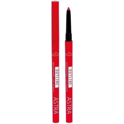 

Водостойкий карандаш для губ Outline 05 Must Red, Astra