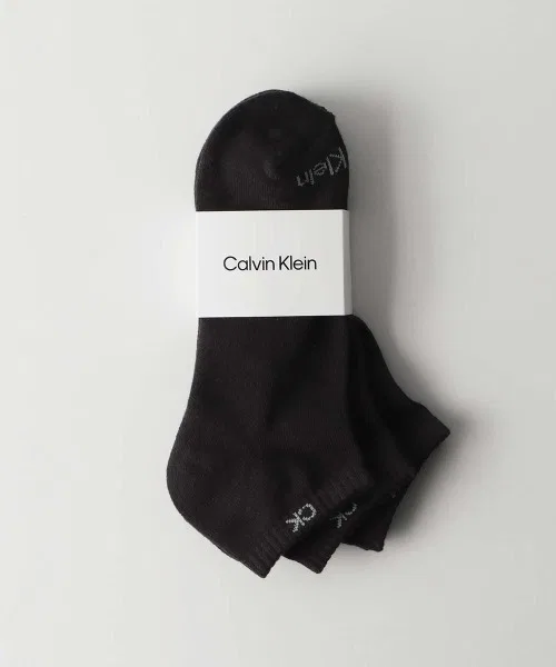 3 пары носков Calvin Klein антибактериальные спортивные с махровой подошвой, мульти — фото 3
