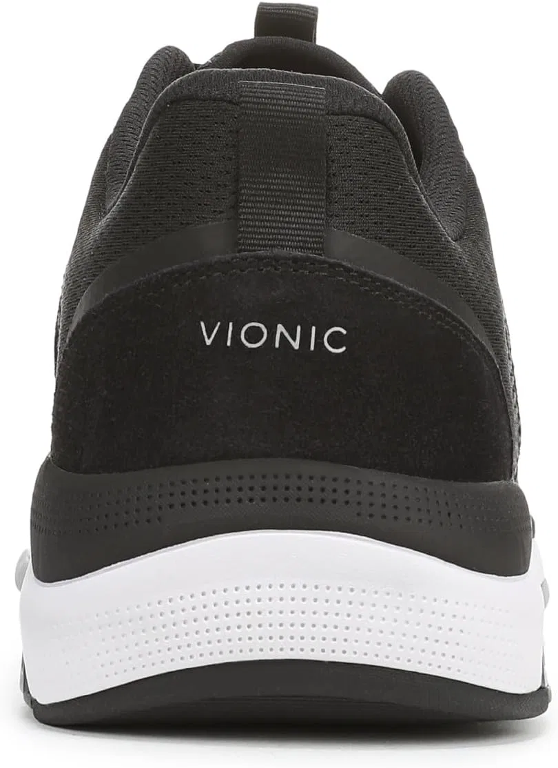 Мужские вязаные кроссовки Vionic Walk Strider, 2-Black Knit Suede — фото 3