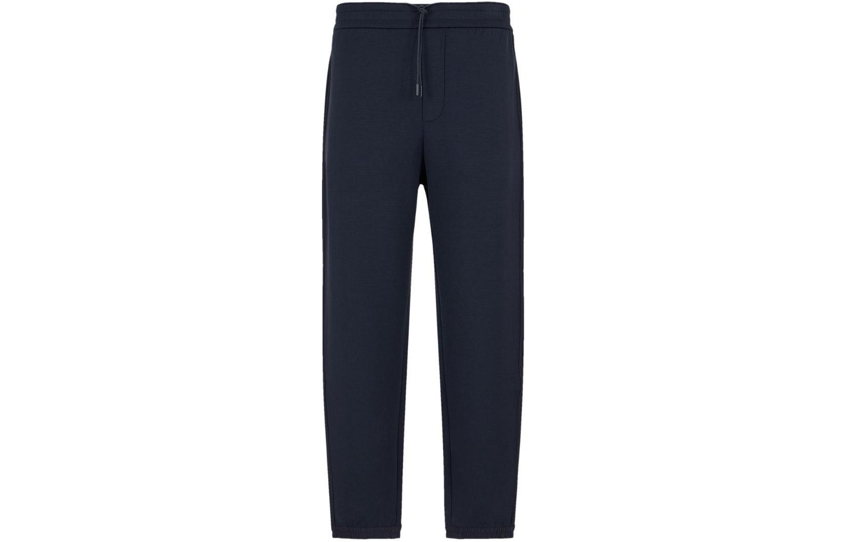 

EMPORIO ARMANI Спортивные брюки SS24 мужские синие