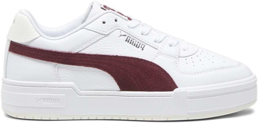 

Мужские кроссовки PUMA Ca Pro Suede Fs с шнуровкой, повседневные- белые