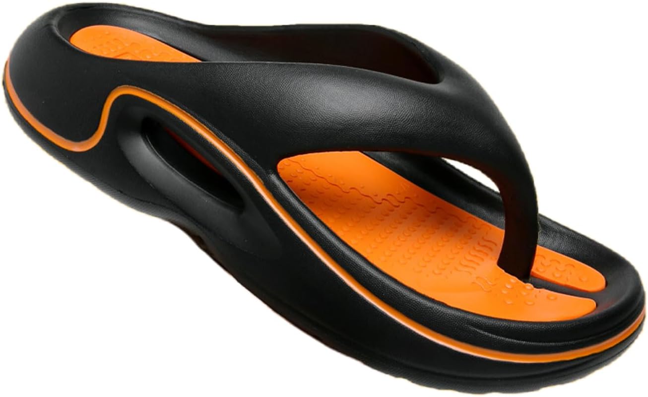 

Удобные летние шлепанцы с толстой подошвой, легкие, устойчивые к скольжению, высокоэластичные и комфортные, мужские сандалии с поддержкой свода стопы Generic, Style, B