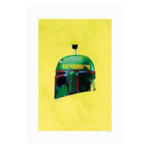 

Фреска Komar Star Wars Helmets Boba Fett, разноцветный