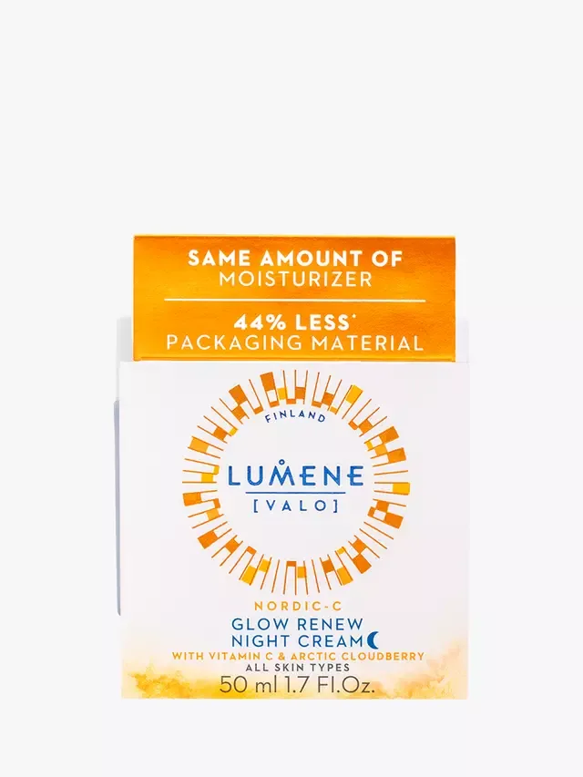 Крем для лица Lumene — Ночной Nordic-C [VALO] Glow Renew, 50 мл — фото 2