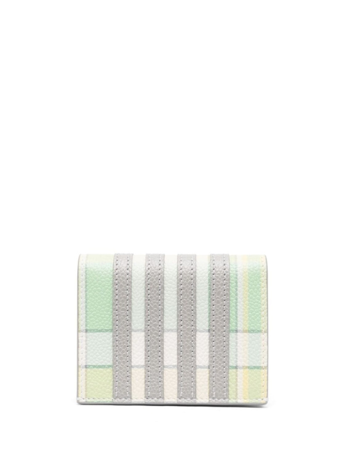 

Thom Browne бумажник в клетку, зеленый