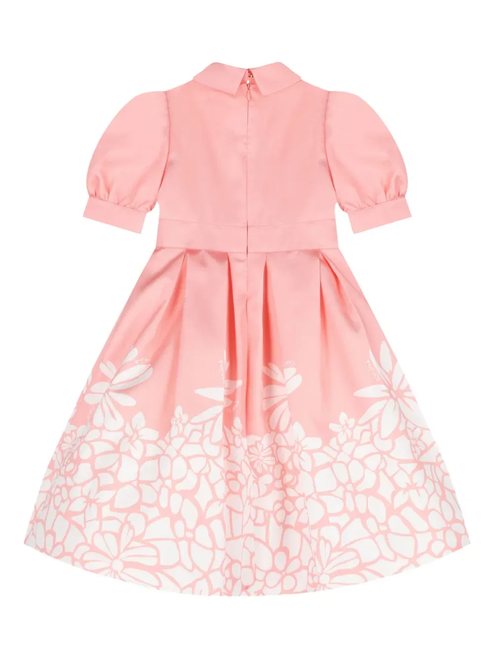 Платье с цветочным узором Elie Saab Junior, розовый — фото 2