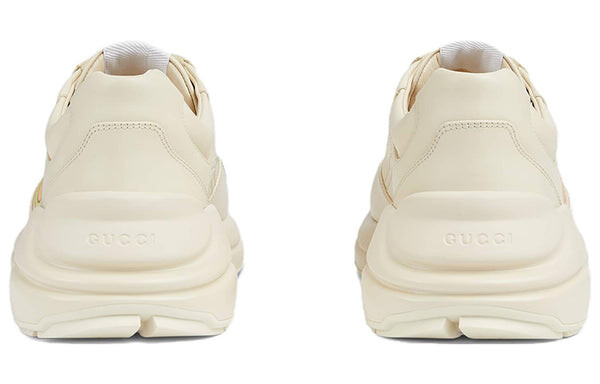 Кроссовки x pikarar rhyton sneakers 'animal print' Gucci, белый — фото 4
