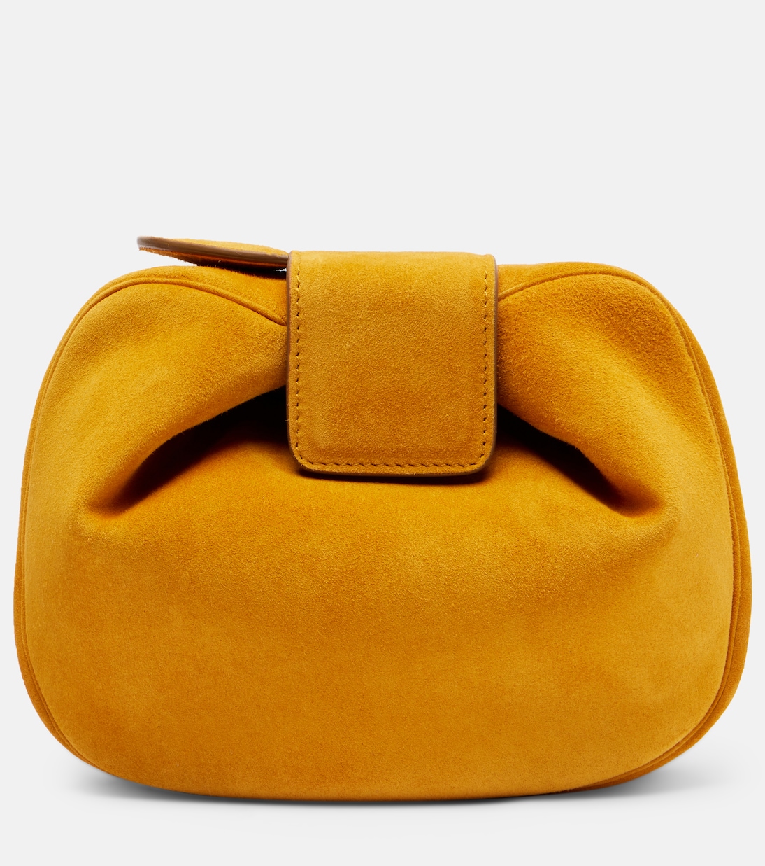 

Мягкая кожаная клатч Demi Small Gabriela Hearst, Golden Birch