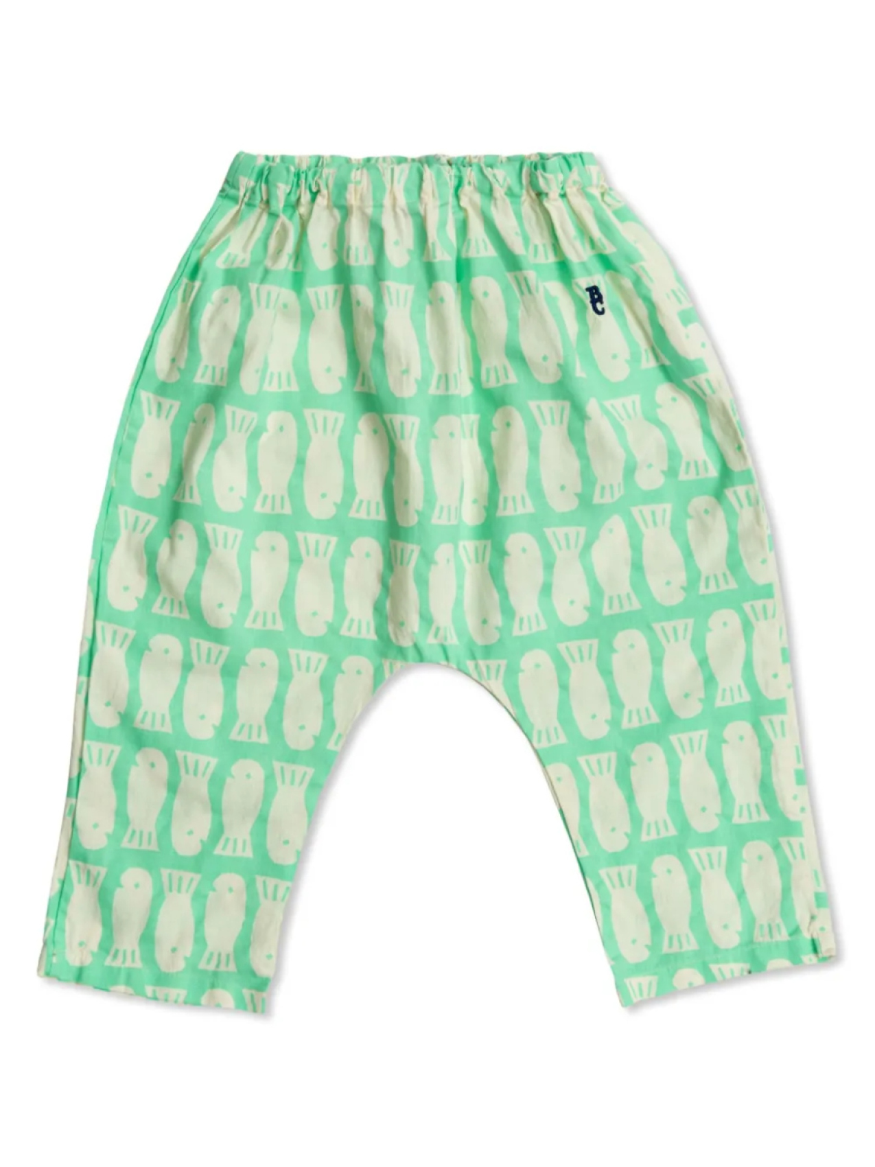 

Bobo Choses брюки Lucky Fish, зеленый