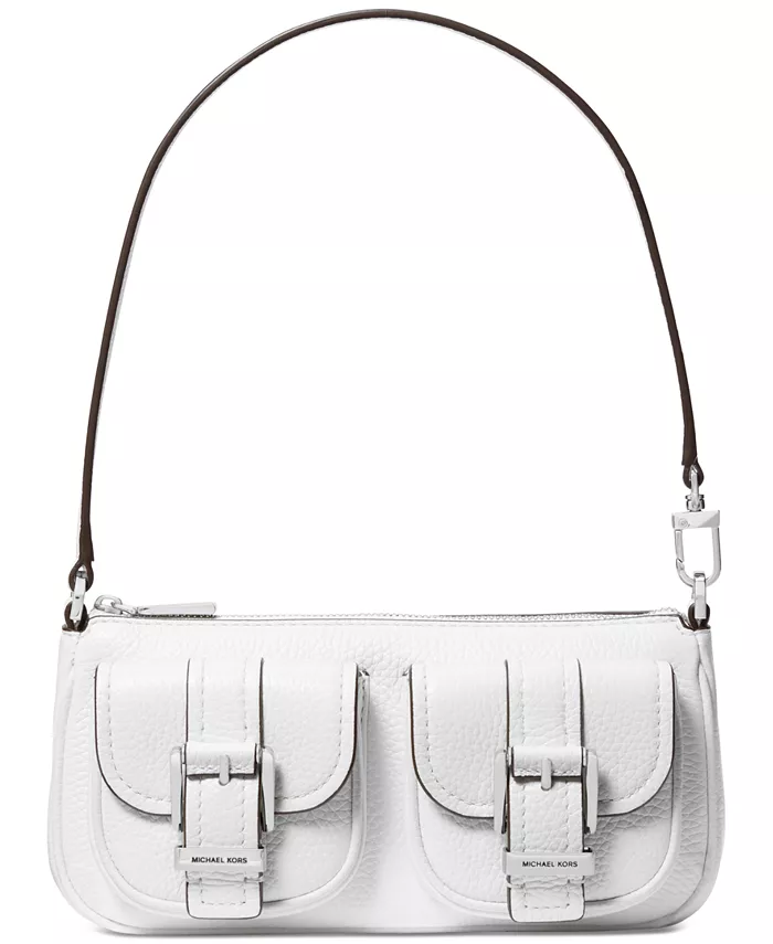 

Сумка через плечо Zoe Small Leather Convertible Michael Kors, белый