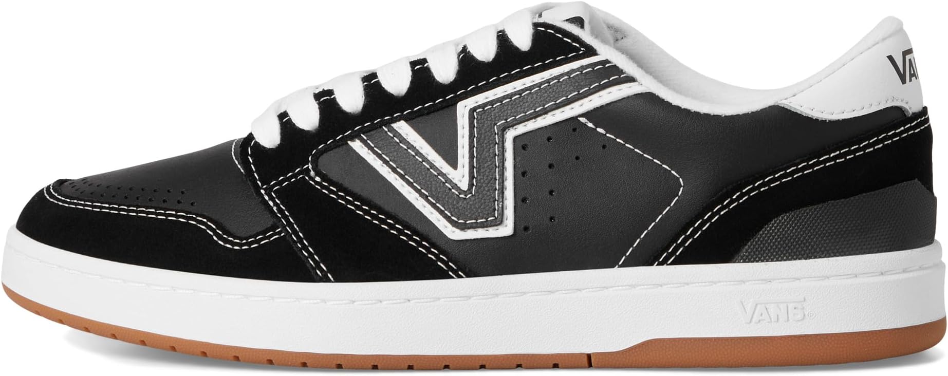 Кроссовки Vans Lowland 2.0, цвет Black/White — фото 4