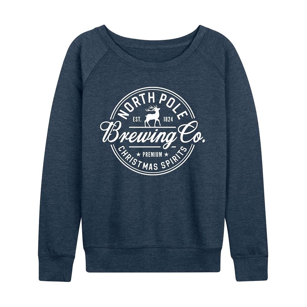 

Женский легкий свитшот из френч терри North Pole Brewing Co. Licensed Character, цвет Heather Indigo