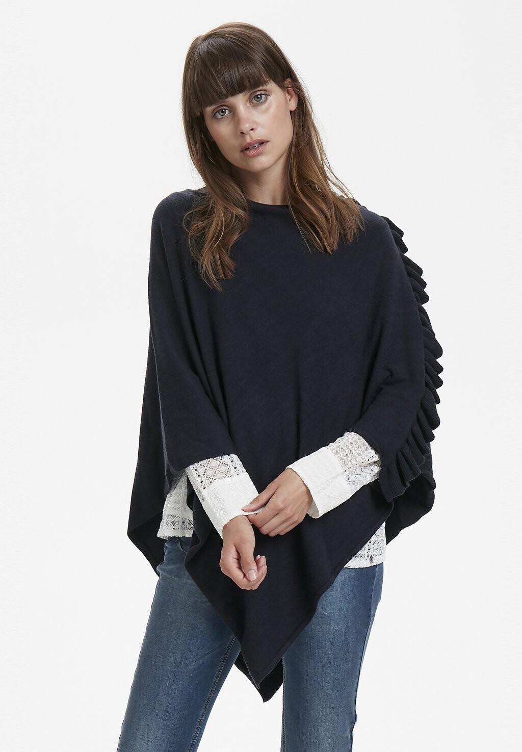 

Плащ Cream PONCHO, цвет Royal Navy Blue, Черный, Плащ Cream PONCHO, цвет Royal Navy Blue