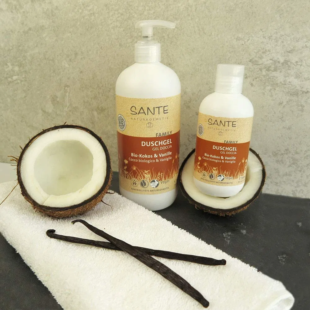 Семейный гель для душа «Био-кокос и ваниль» от Sante Family Sante Naturkosmetik — фото 3