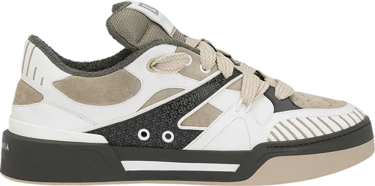 

Кроссовки Dolce & Gabbana New Roma Low 'Dove Grey', коричневый