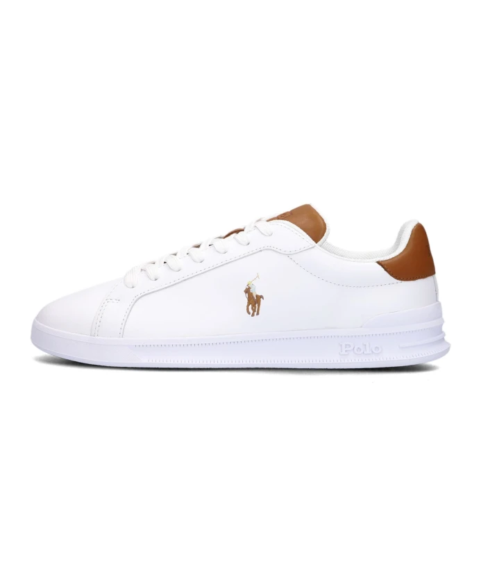 

Белые низкие кроссовки hrt ct ii Polo Ralph Lauren, белый