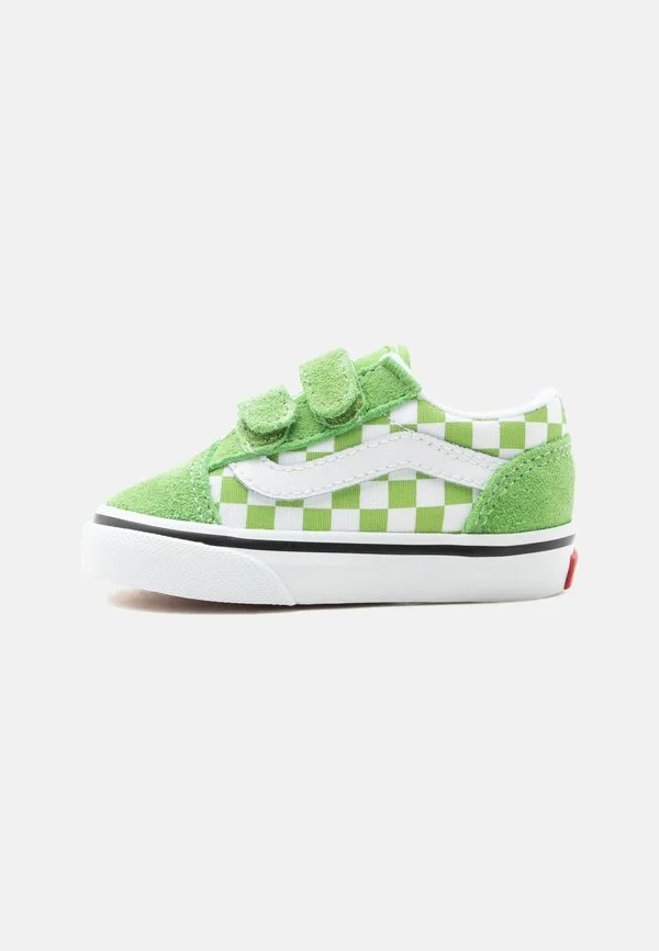 Детские туфли в стиле олдскул Vans, Lime Burst