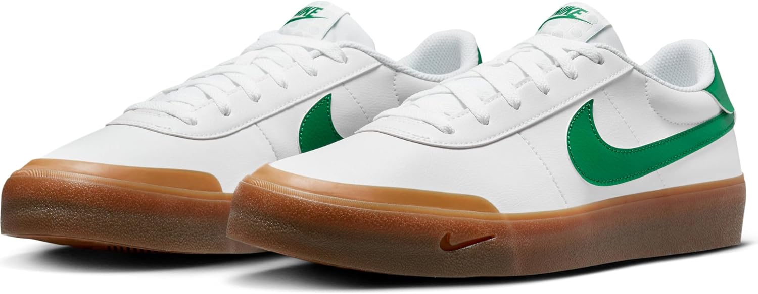Мужские кроссовки Nike Court, белый/коричневый — фото 2