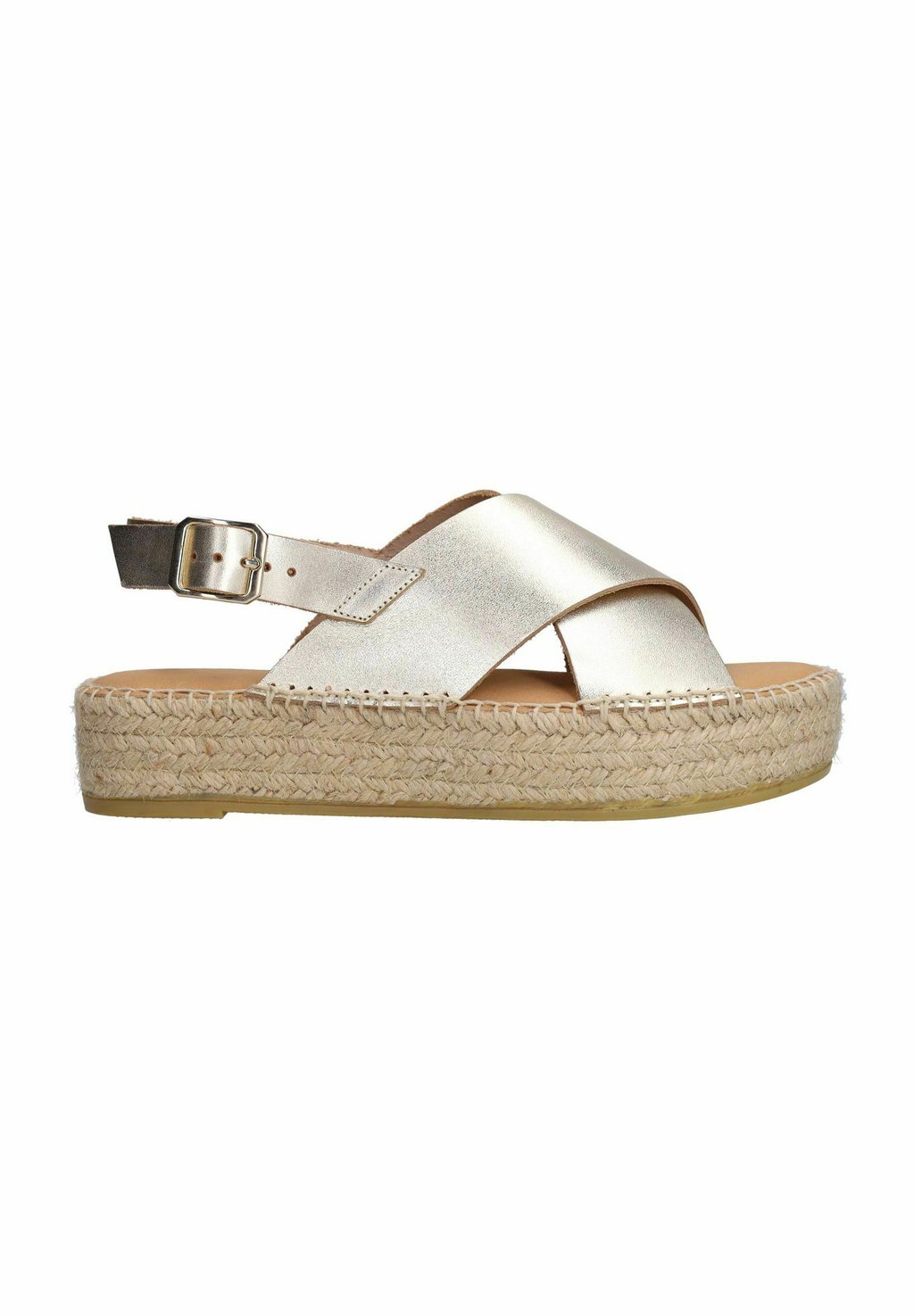 Босоножки на платформе Espadrilles sacha, золотой