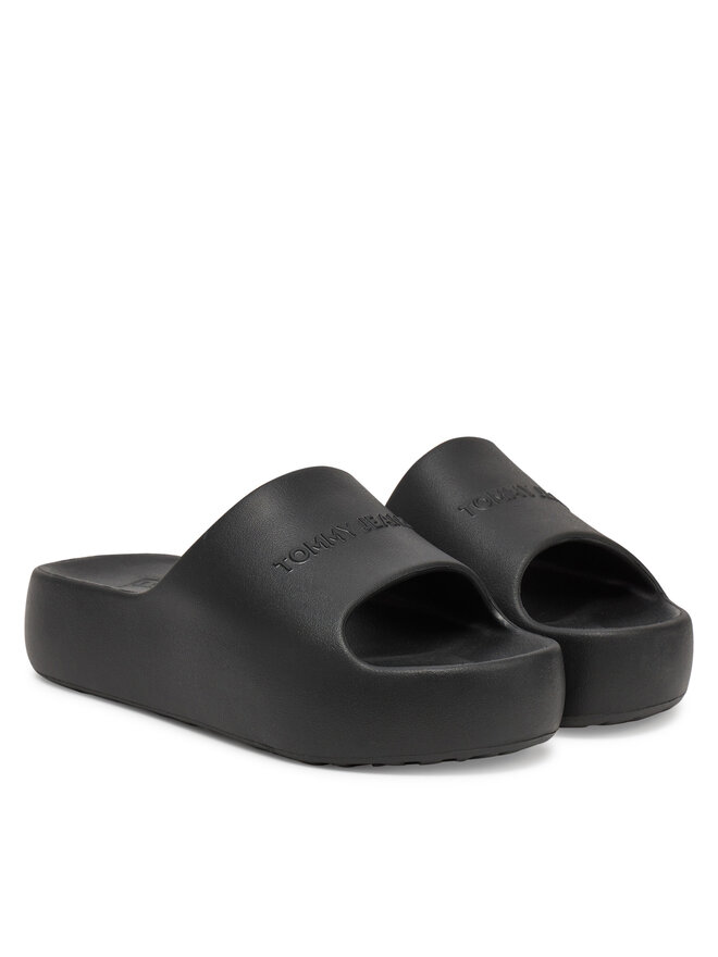 Мюли Tjw Chunky Pool Slide Ess EN0EN02879 Tommy Jeans, черный — фото 2