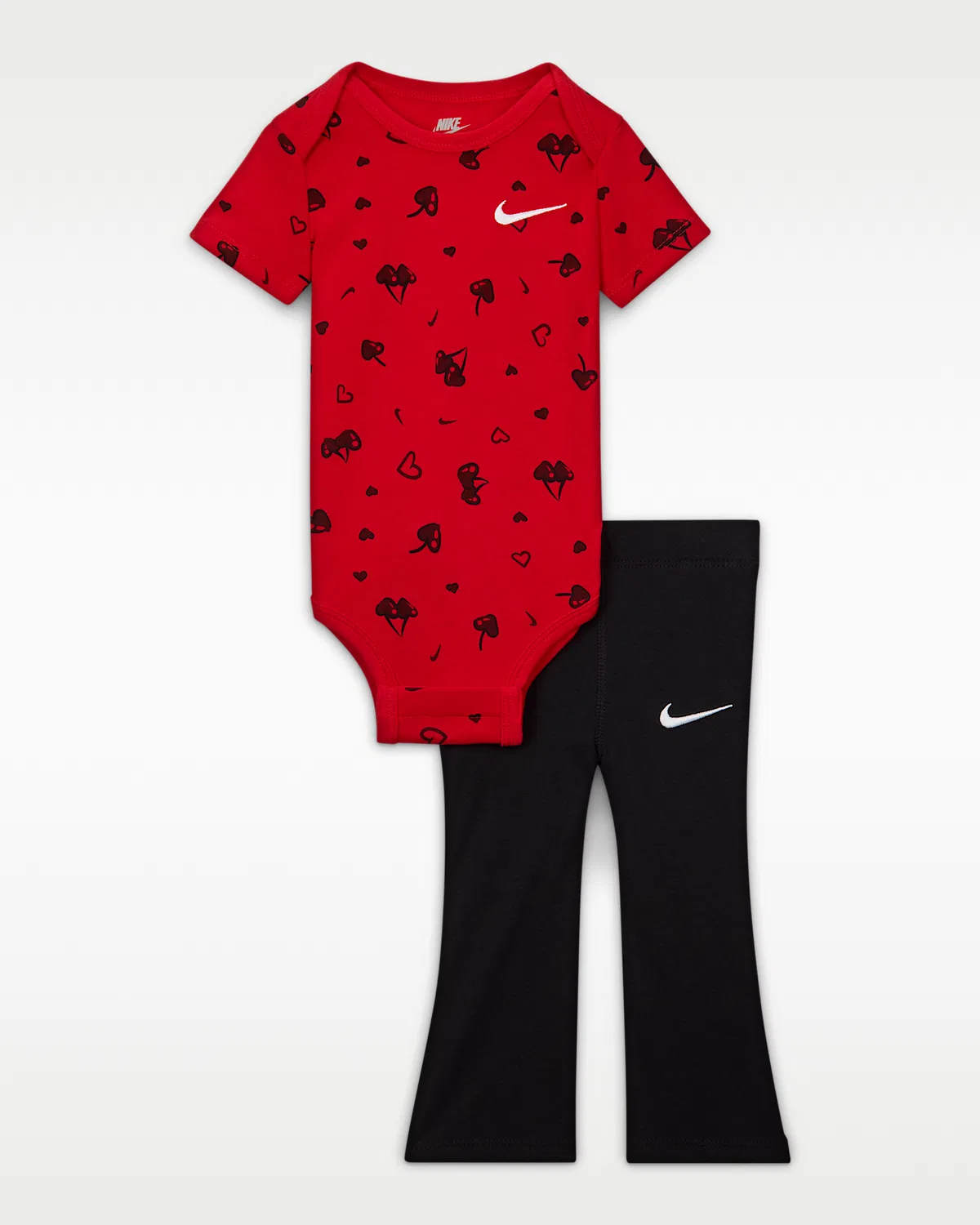 Боди и леггинсы Nike для малышей (3-6M), Black