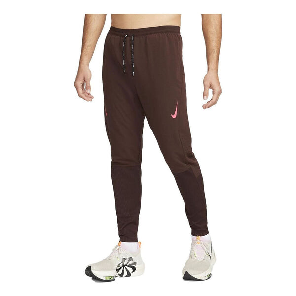 

Штаны dri fit adv aeroswift racer беговые штаны Nike, коричневый
