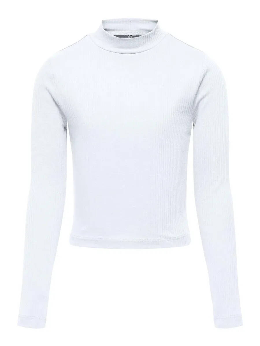 

Рубашка KIDS ONLY с длинными рукавами "KOGLINEA LIFE L/S SHORT TOP JRS", белый