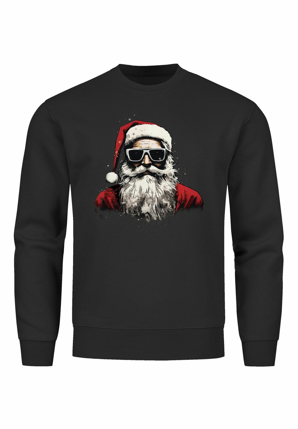 

Толстовка WEIHNACHTEN MOTIV SANTA CLAUS COOL UGLY XMAS MoonWorks, черный