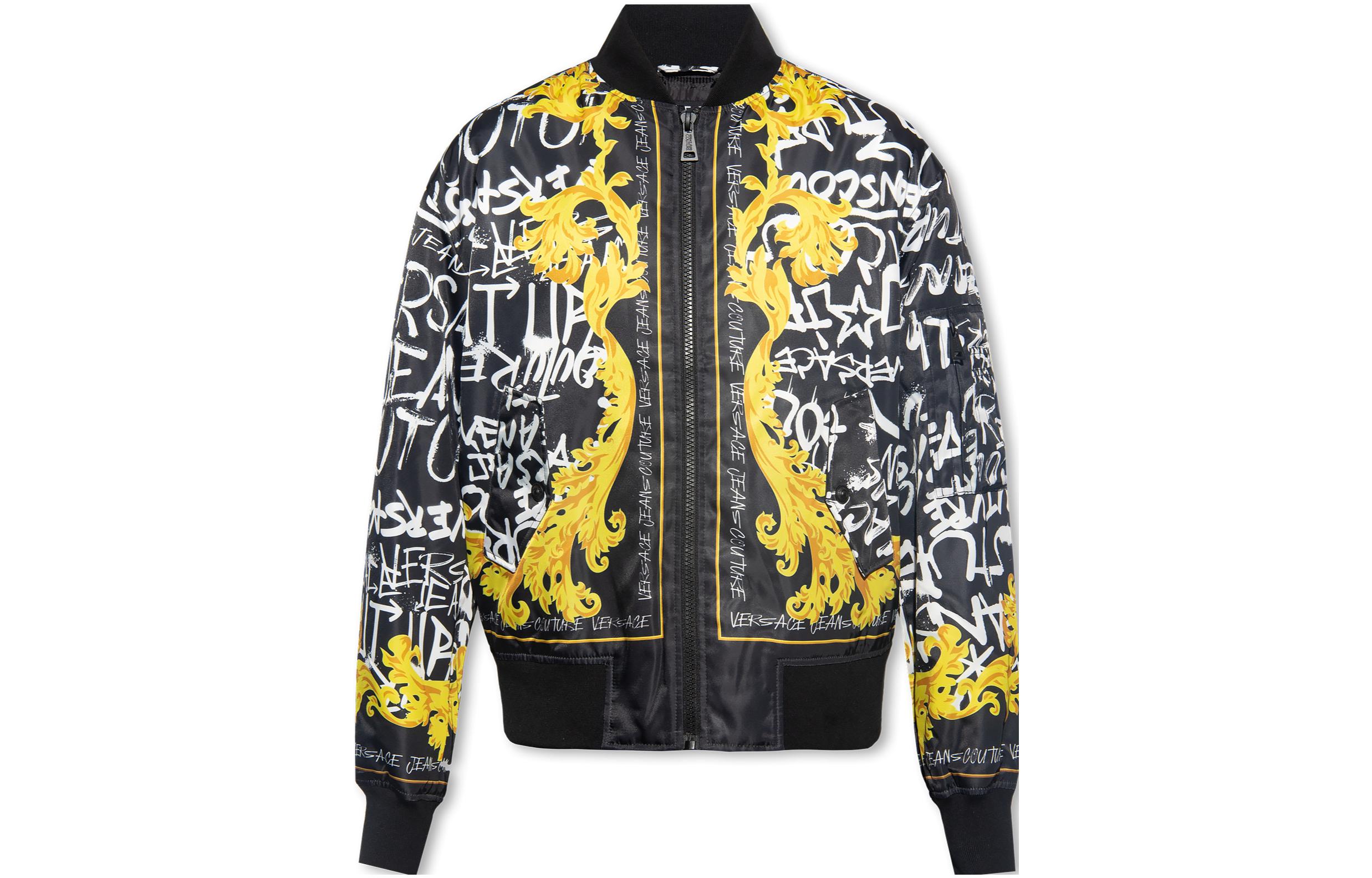 

VERSACE JEANS COUTURE Куртка мужская черная, Black