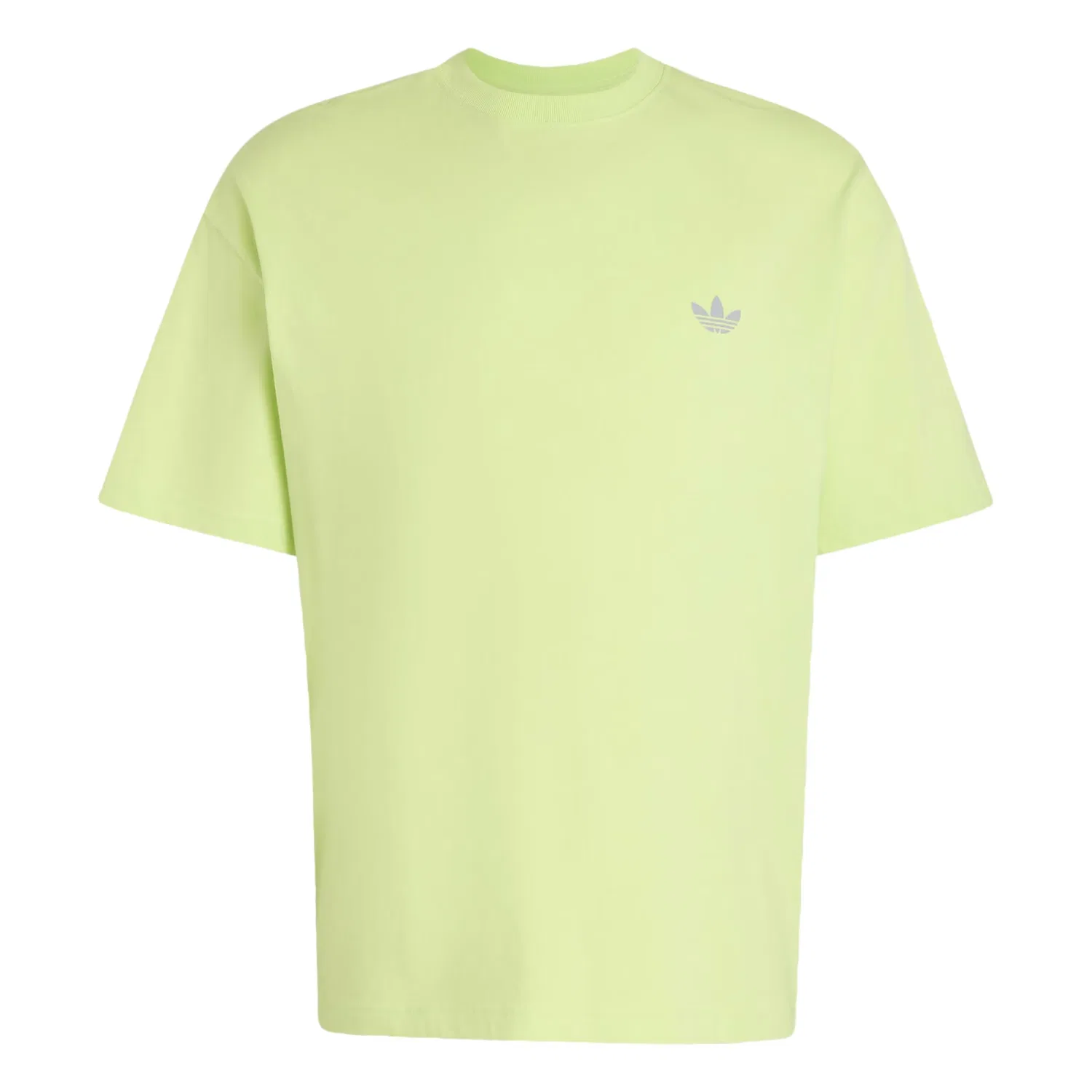 Футболка Adidas Originals Trefoil Essentials лимонного цвета