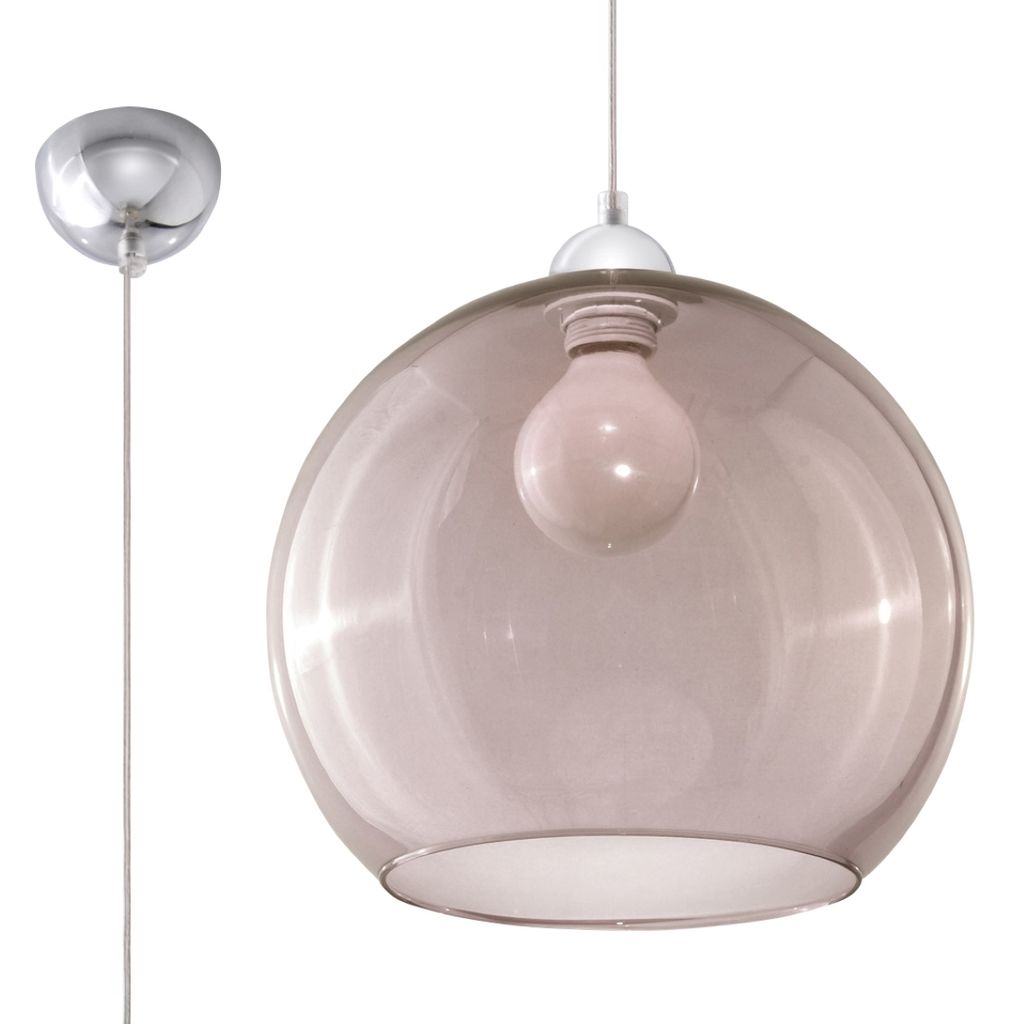 

Подвесной светильник BALL графит 1хЕ27 60Вт сталь, стекло 120х30х30см Sollux Lighting