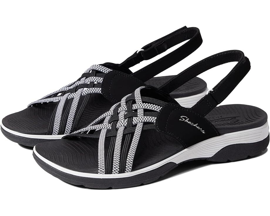 

Сандалии SKECHERS Arch Fit Reggae Sport - Hometown, цвет Black/White