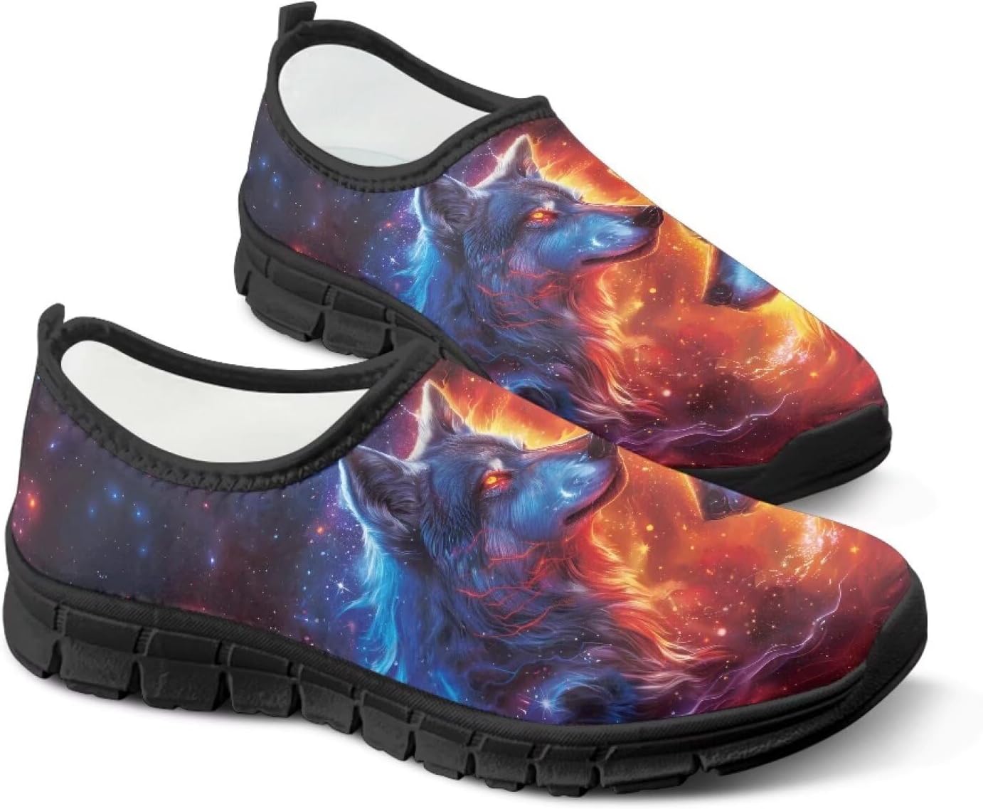 

Мужские слипоны, удобные кроссовки для бега, мужские прогулочные лоферы, дышащие Cugasmaru, Fire Wolf